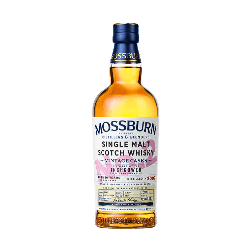 Mossburn Vintage Casks No. 2 Inchgower 10 Year Single Malt Scotch Whisky - Vintage Wine & Spirits