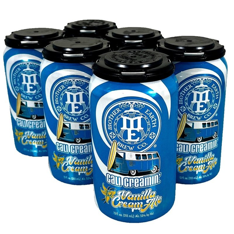 Mother Earth Brew Co. Cali Creamin' Vanilla Cream Ale Beer 6-Pack - Vintage Wine & Spirits