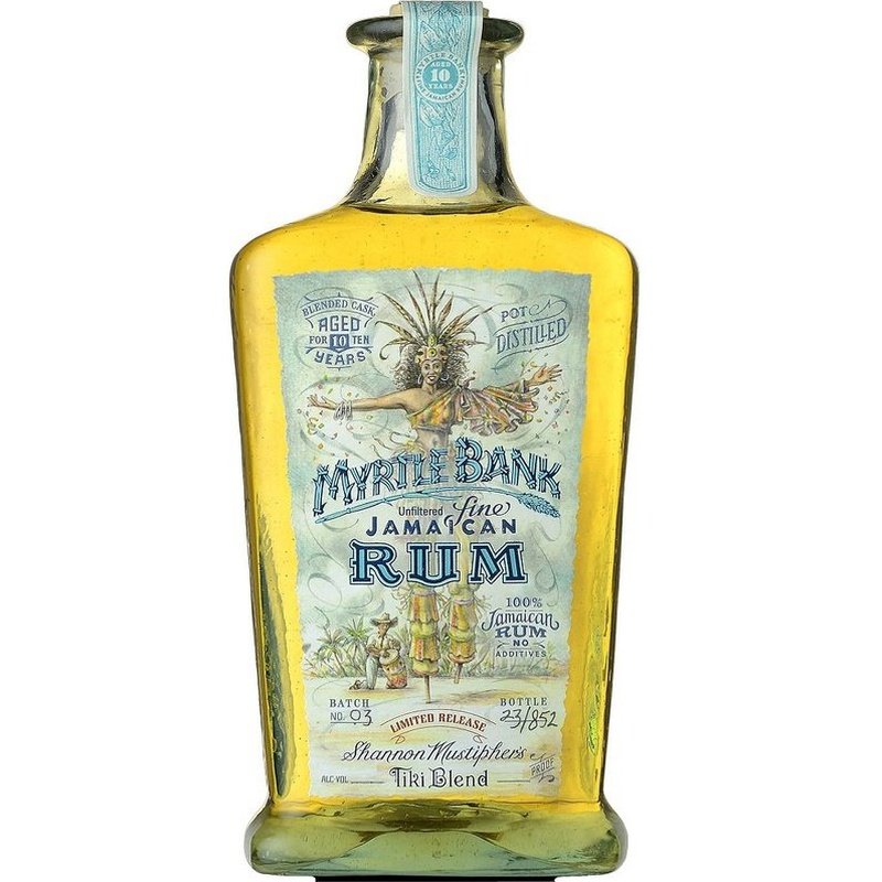 Myrtle Bank 10 Year Old 'Shannon Mustiphers' Jamaican Rum - Vintage Wine & Spirits