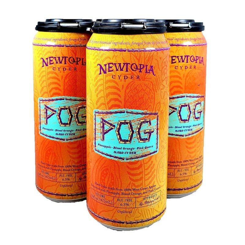Newtopia POG Hard Cyder 4-Pack - Vintage Wine & Spirits