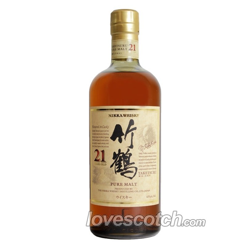Nikka Taketsuru 21 Year Old Pure Malt Japanese Whisky - Vintage Wine & Spirits