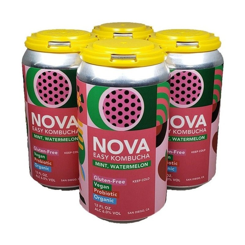 Nova Easy Kombucha Mint - Watermelon 4-Pack - Vintage Wine & Spirits