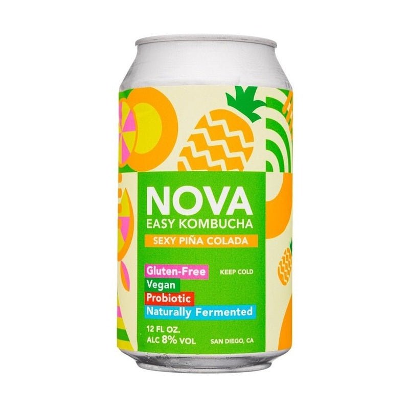 Nova Easy Kombucha Sexy Pina Colada 4-Pack - Vintage Wine & Spirits