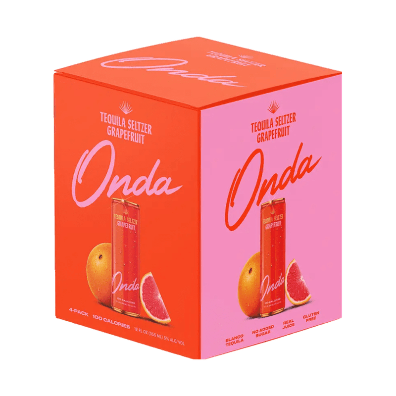 ONDA Tequila Seltzer 'Grapefruit' 4-Pack - Vintage Wine & Spirits