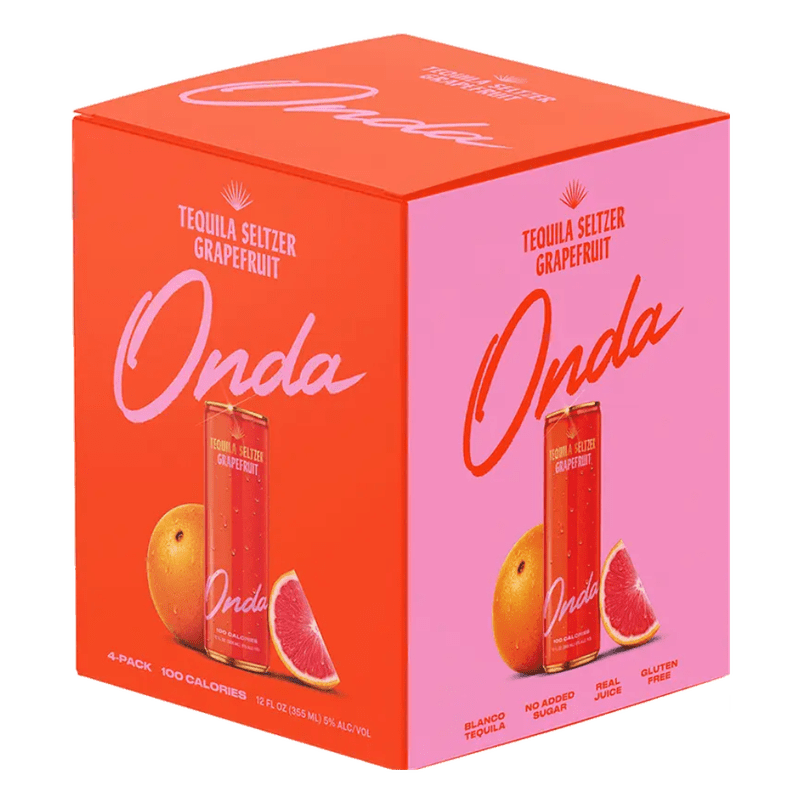 ONDA Tequila Seltzer 'Grapefruit' 4-Pack - Vintage Wine & Spirits
