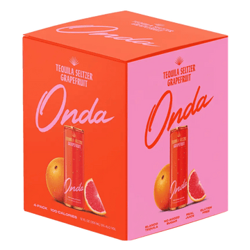 ONDA Tequila Seltzer 'Grapefruit' 4-Pack - Vintage Wine & Spirits