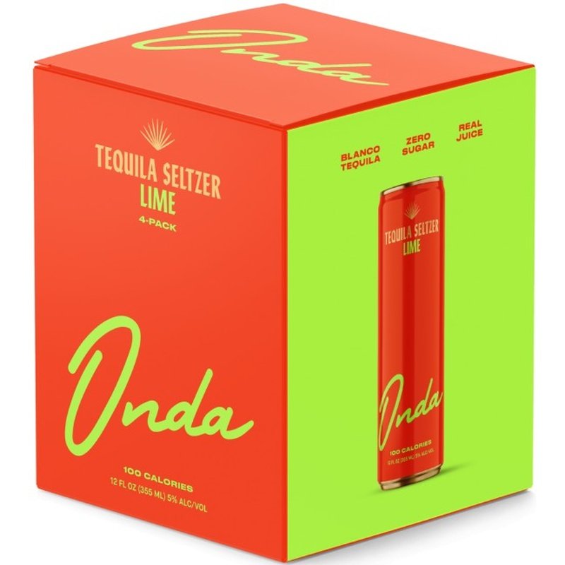 ONDA Tequila Seltzer 'Lime' 4-Pack - Vintage Wine & Spirits