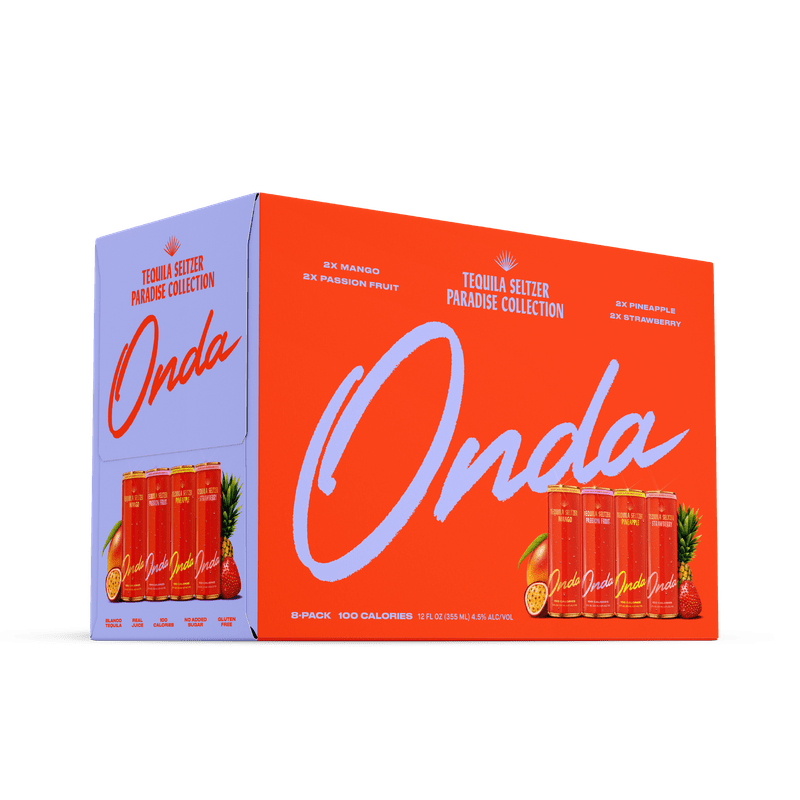 ONDA Tequila Seltzer 'Paradise Collection' 8-Pack - Vintage Wine & Spirits