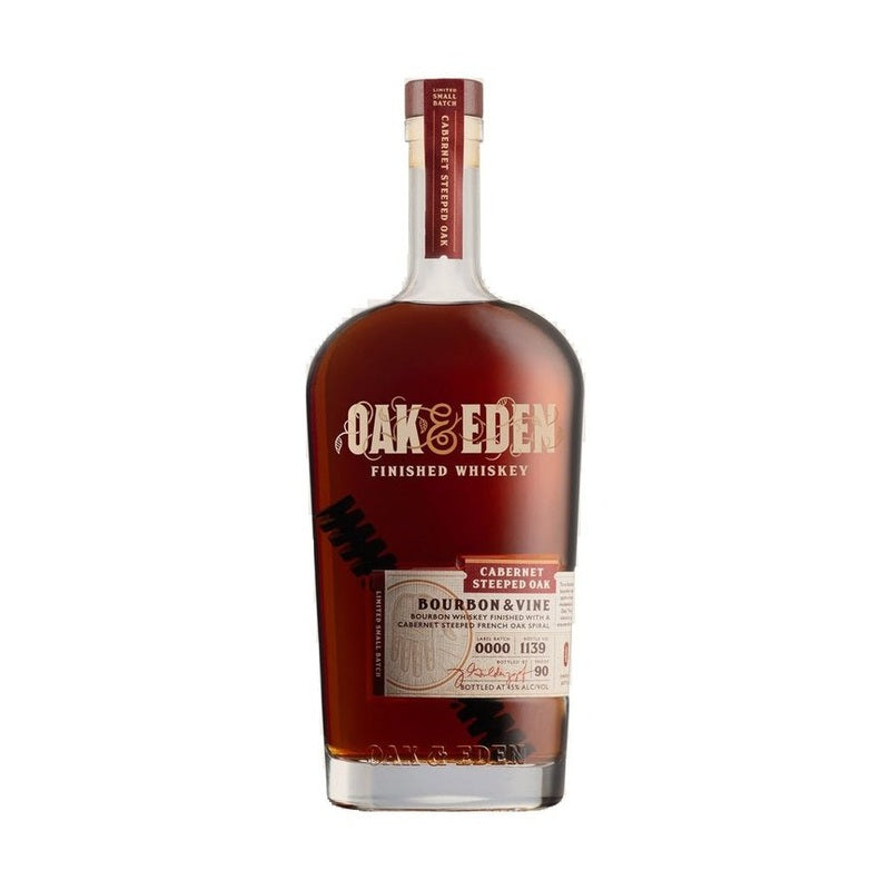 Oak & Eden Cabernet Steeped Oak Bourbon & Vine Whiskey - Vintage Wine & Spirits