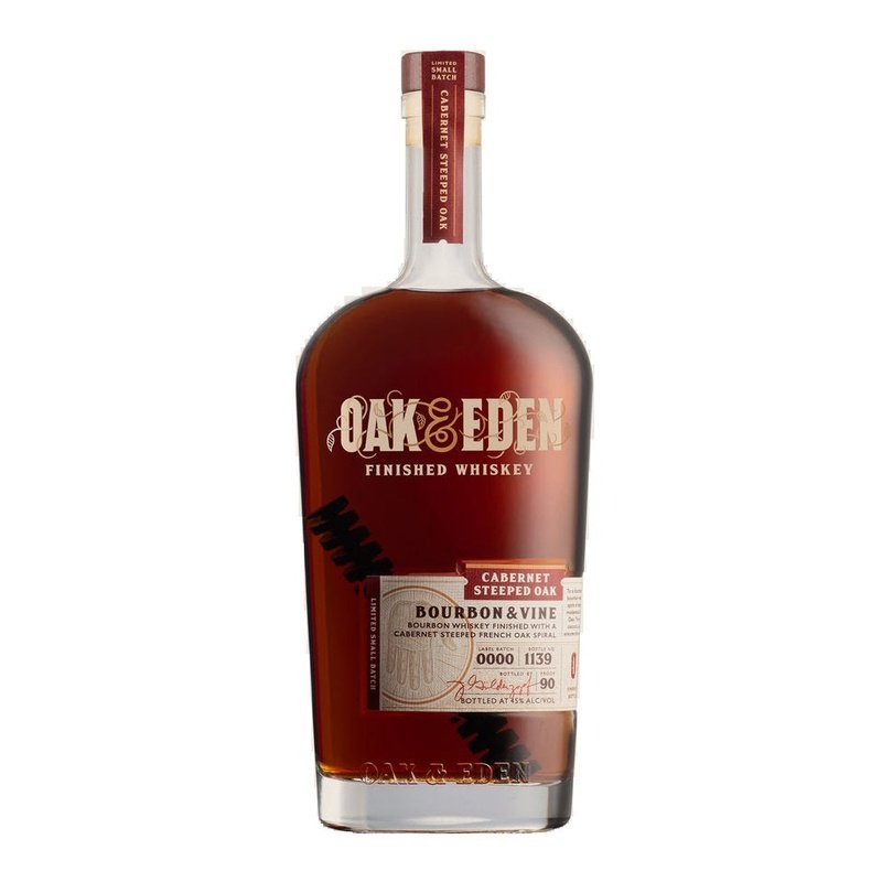 Oak & Eden Cabernet Steeped Oak Bourbon & Vine Whiskey - Vintage Wine & Spirits