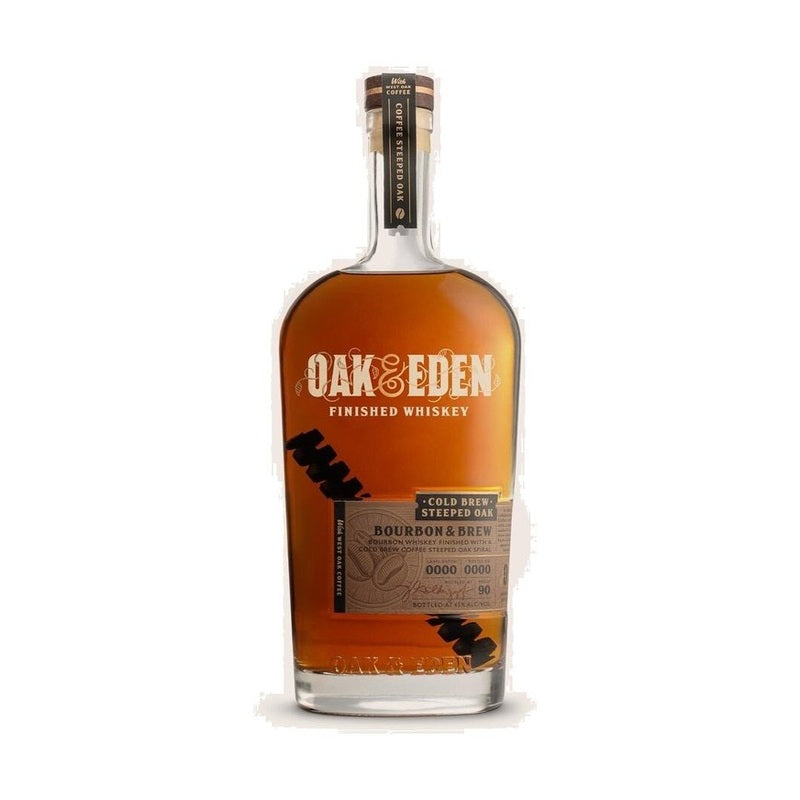Oak & Eden Cold Brew Steeped Oak Bourbon & Brew Whiskey - Vintage Wine & Spirits