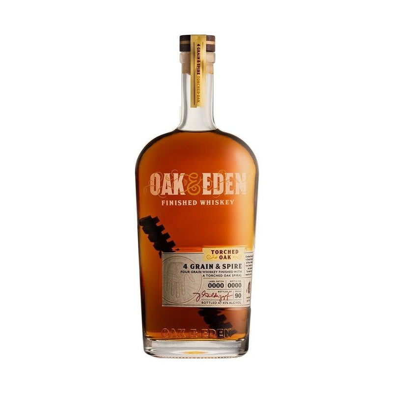 Oak & Eden Torched Oak 4 Grain & Spire Whiskey - Vintage Wine & Spirits