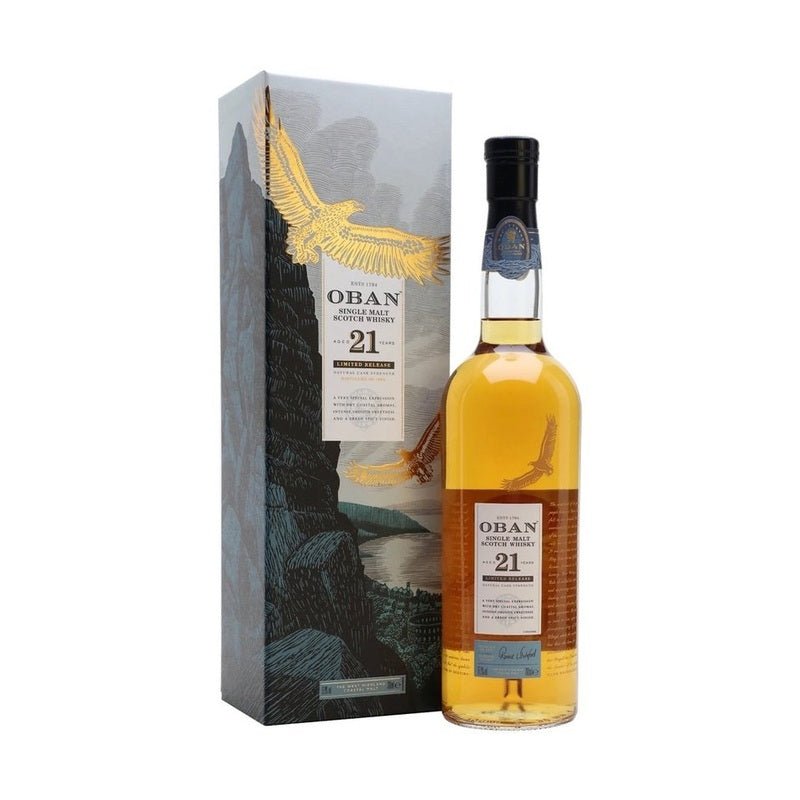 Oban 21 Year Old Single Malt Scotch Whisky - Vintage Wine & Spirits