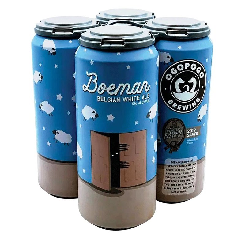 Ogopogo Brewing Co. 'Boeman' Belgian White Ale Beer 4-Pack - Vintage Wine & Spirits