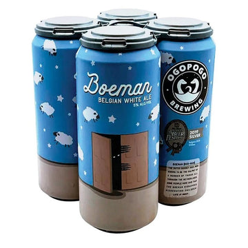 Ogopogo Brewing Co. 'Boeman' Belgian White Ale Beer 4-Pack - Vintage Wine & Spirits