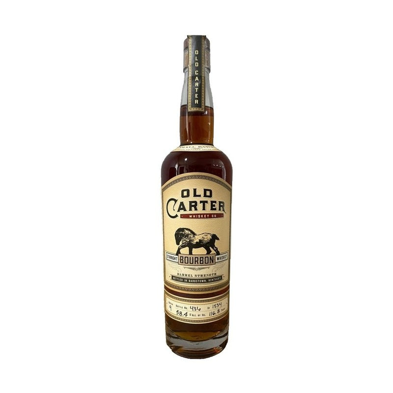 Old Carter Small Batch Straight Bourbon Whiskey Batch No. 9 - Vintage Wine & Spirits