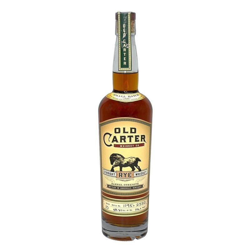 Old Carter Small Batch Straight Bourbon Whiskey Batch No. 10 - Vintage Wine & Spirits