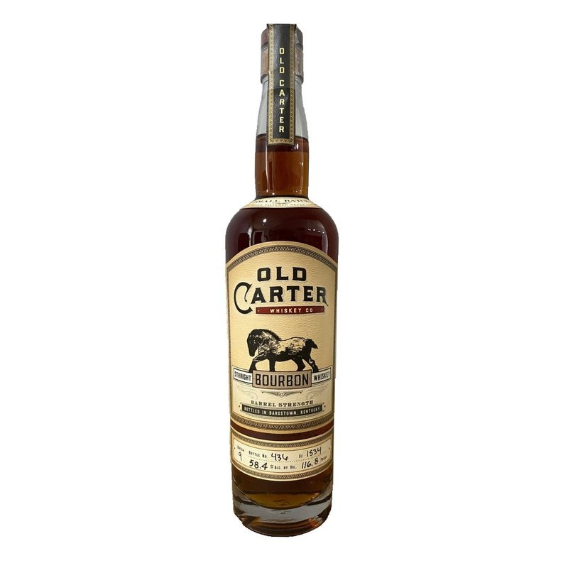 Old Carter Small Batch Straight Bourbon Whiskey Batch No. 9 - Vintage Wine & Spirits