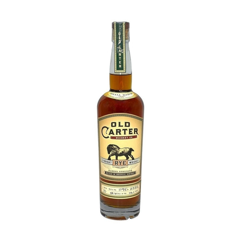 Old Carter Straight Rye Whiskey Batch No. 10 - Vintage Wine & Spirits