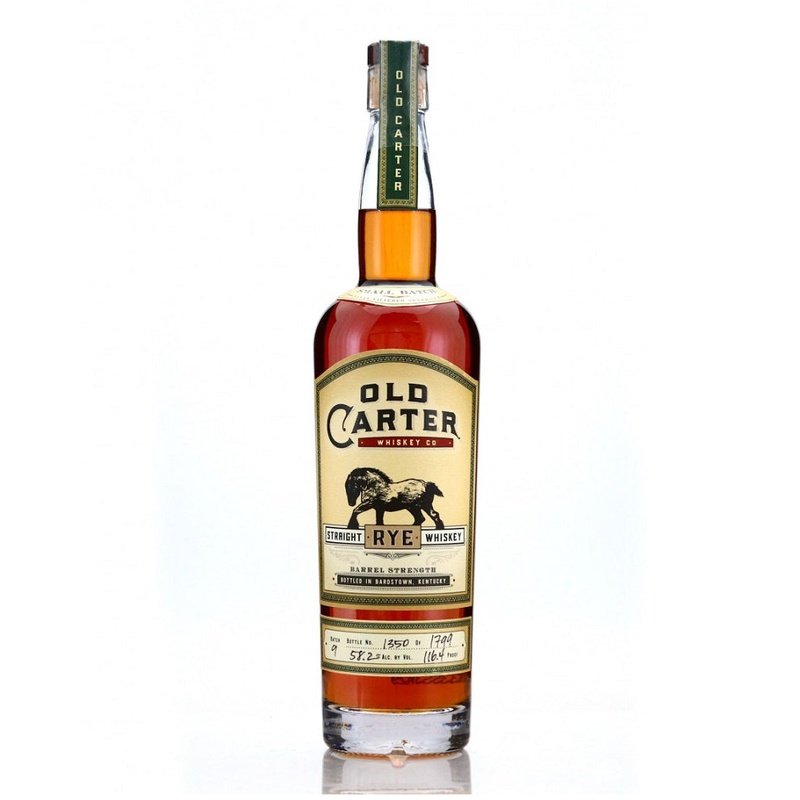 Old Carter Straight Rye Whiskey Batch No. 9 - Vintage Wine & Spirits