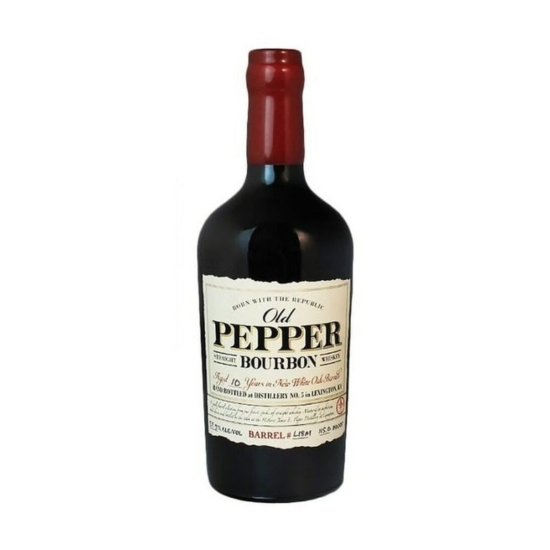 Old Pepper 10 Year Old Single Barrel Bourbon - Vintage Wine & Spirits