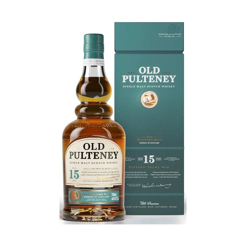 Old Pulteney 15 Year Old Single Malt Scotch Whisky - Vintage Wine & Spirits