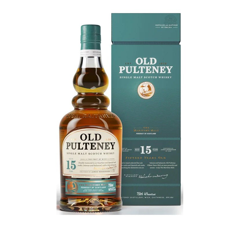 Old Pulteney 15 Year Old Single Malt Scotch Whisky - Vintage Wine & Spirits