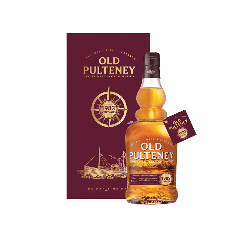 Old Pulteney 1983 Vintage Single Malt Scotch Whisky - Vintage Wine & Spirits