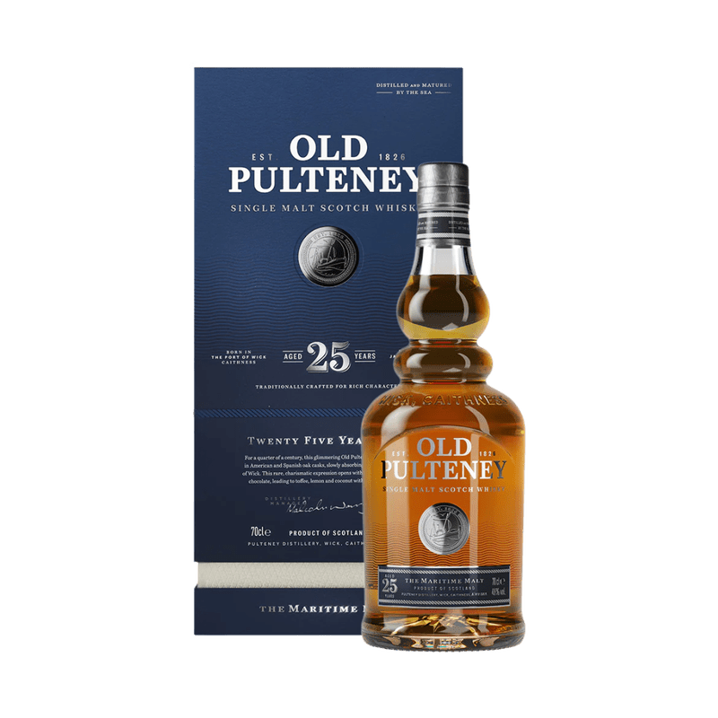 Old Pulteney 25 Year Single Malt Scotch Whisky - Vintage Wine & Spirits
