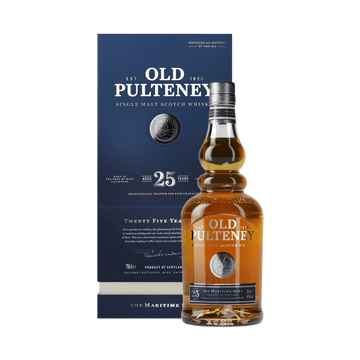Old Pulteney 25 Year Single Malt Scotch Whisky - Vintage Wine & Spirits