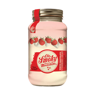 Ole Smoky Strawberry Flavored Whiskey White Chocolate Strawberry Cream Moonshine - Vintage Wine & Spirits
