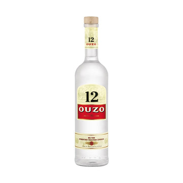 Ouzo 12 Greek Anise Spirit 750ml Liqueur - Vintage Wine & Spirits