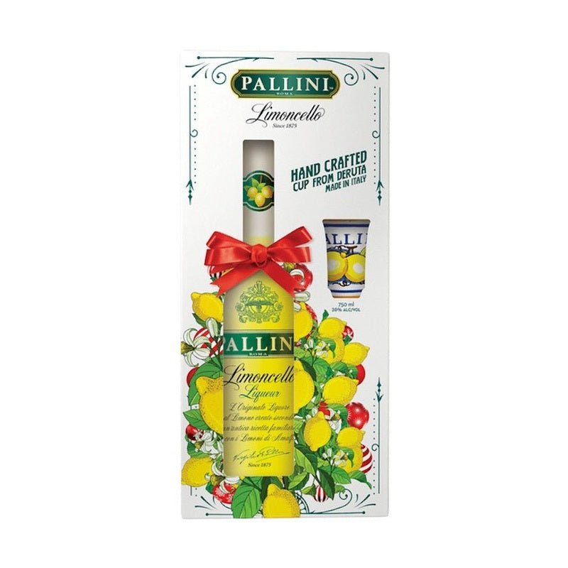 Pallini Limoncello Liqueur w/Handcrafted Cup - Vintage Wine & Spirits