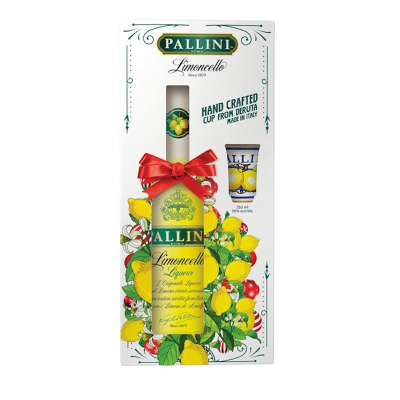 Pallini Limoncello Liqueur w/Handcrafted Cup - Vintage Wine & Spirits