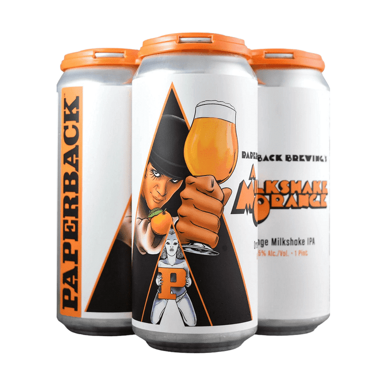 Paperback Brewing Co. A Milkshake Orange IPA Beer 4-Pack - Vintage Wine & Spirits