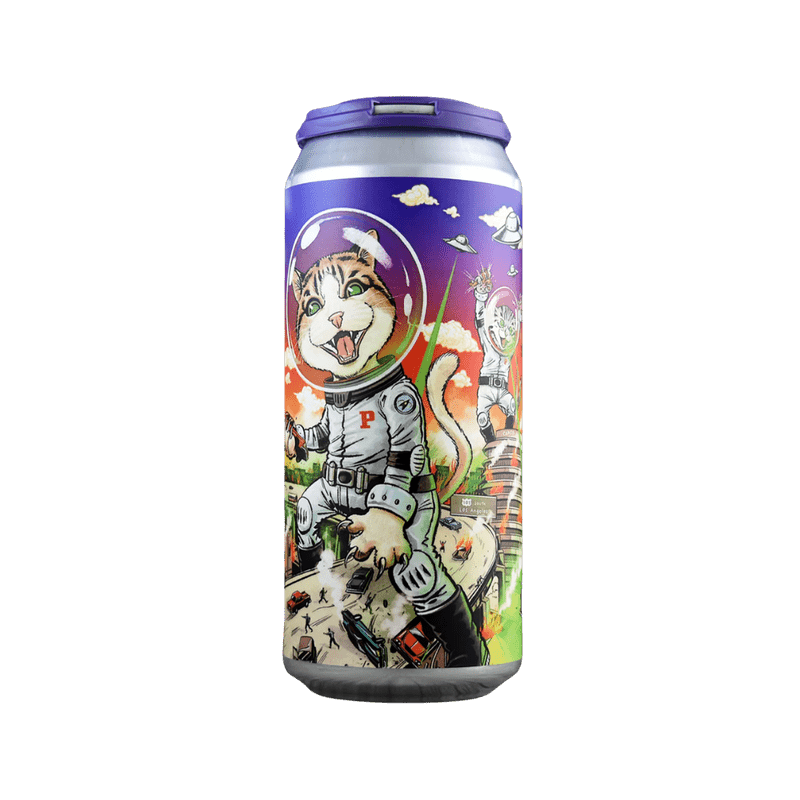 Paperback Brewing Co. 'Attack of The Space Cats' Hazy IPA Single Can - Vintage Wine & Spirits