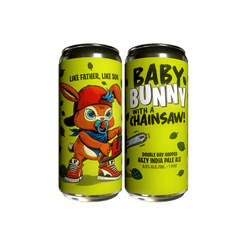 Paperback Brewing Co. Baby Bunny with a Chainsaw Hazy IPA Single Can - Vintage Wine & Spirits