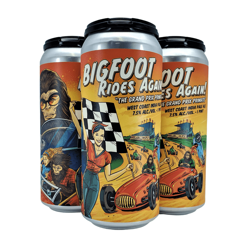 Paperback Brewing Co. Bigfoot Rides Again West Coast IPA Beer 4-Pack - Vintage Wine & Spirits
