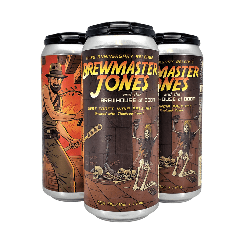 Paperback Brewing Co. Brewmaster Jones West Coast IPA Beer 4-Pack - Vintage Wine & Spirits