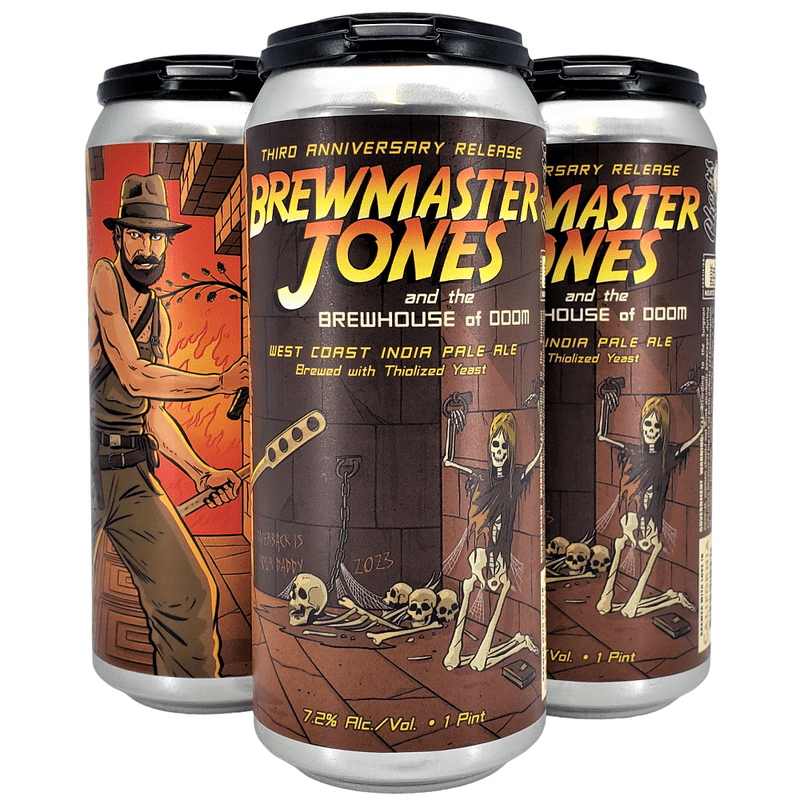 Paperback Brewing Co. Brewmaster Jones West Coast IPA Beer 4-Pack - Vintage Wine & Spirits