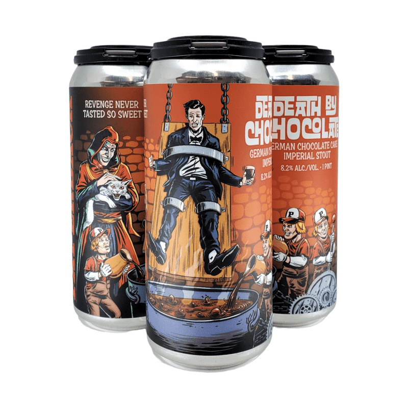 Paperback Brewing Co. Death by Chocolate Imperial Stout Beer 4-Pack - Vintage Wine & Spirits