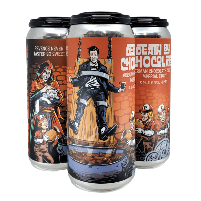Paperback Brewing Co. Death by Chocolate Imperial Stout Beer 4-Pack - Vintage Wine & Spirits