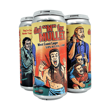 Paperback Brewing Co. Dial 'M' Mullet West Coast Lager Beer 4-Pack - Vintage Wine & Spirits