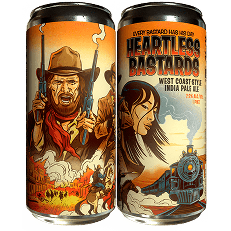 Paperback Brewing Co. 'Heartless Bastards' West Coast IPA 4-Pack - Vintage Wine & Spirits