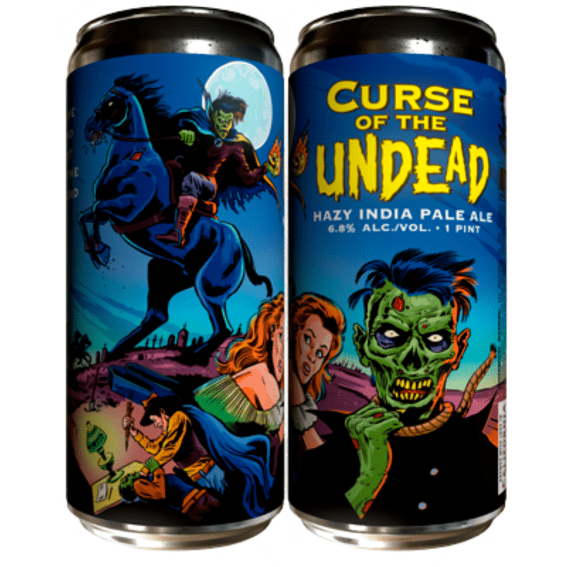 Paperback Brewing 'Curse of the Undead’ Hazy IPA Beer 4-pack - Vintage Wine & Spirits