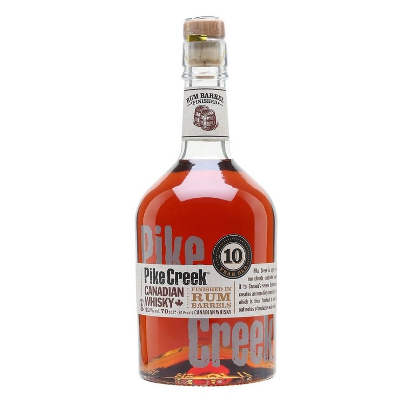 Pike Creek 10 Year Old Rum Barrel Finished Canadian Whisky - Vintage Wine & Spirits