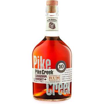 Pike Creek 10 Year Old Rum Barrel Finished Canadian Whisky - Vintage Wine & Spirits