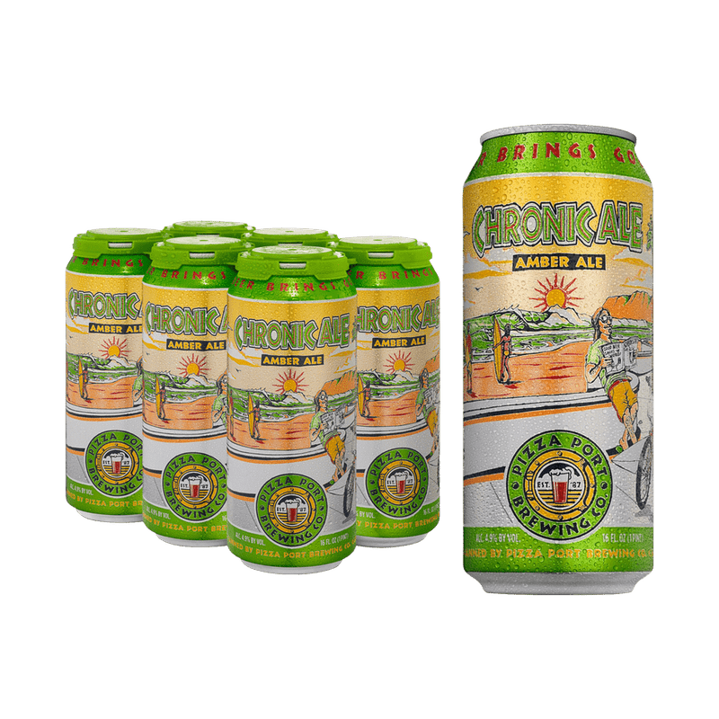 Pizza Port Brewing Co. 'Chronic Ale' Amber Ale Beer 6-Pack - Vintage Wine & Spirits
