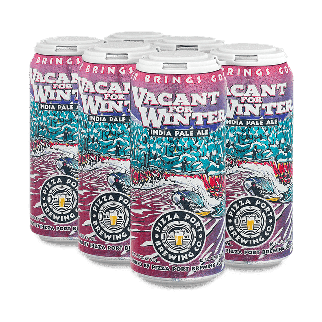 Pizza Port Brewing Co. ‘Vacant for Winter’ IPA 6-Pack - Vintage Wine & Spirits