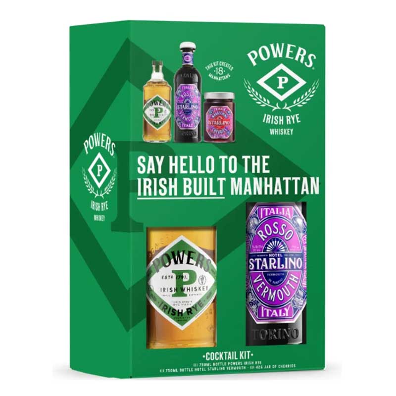 Powers Irish Rye x Hotel Starlino Cocktail Kit - Vintage Wine & Spirits